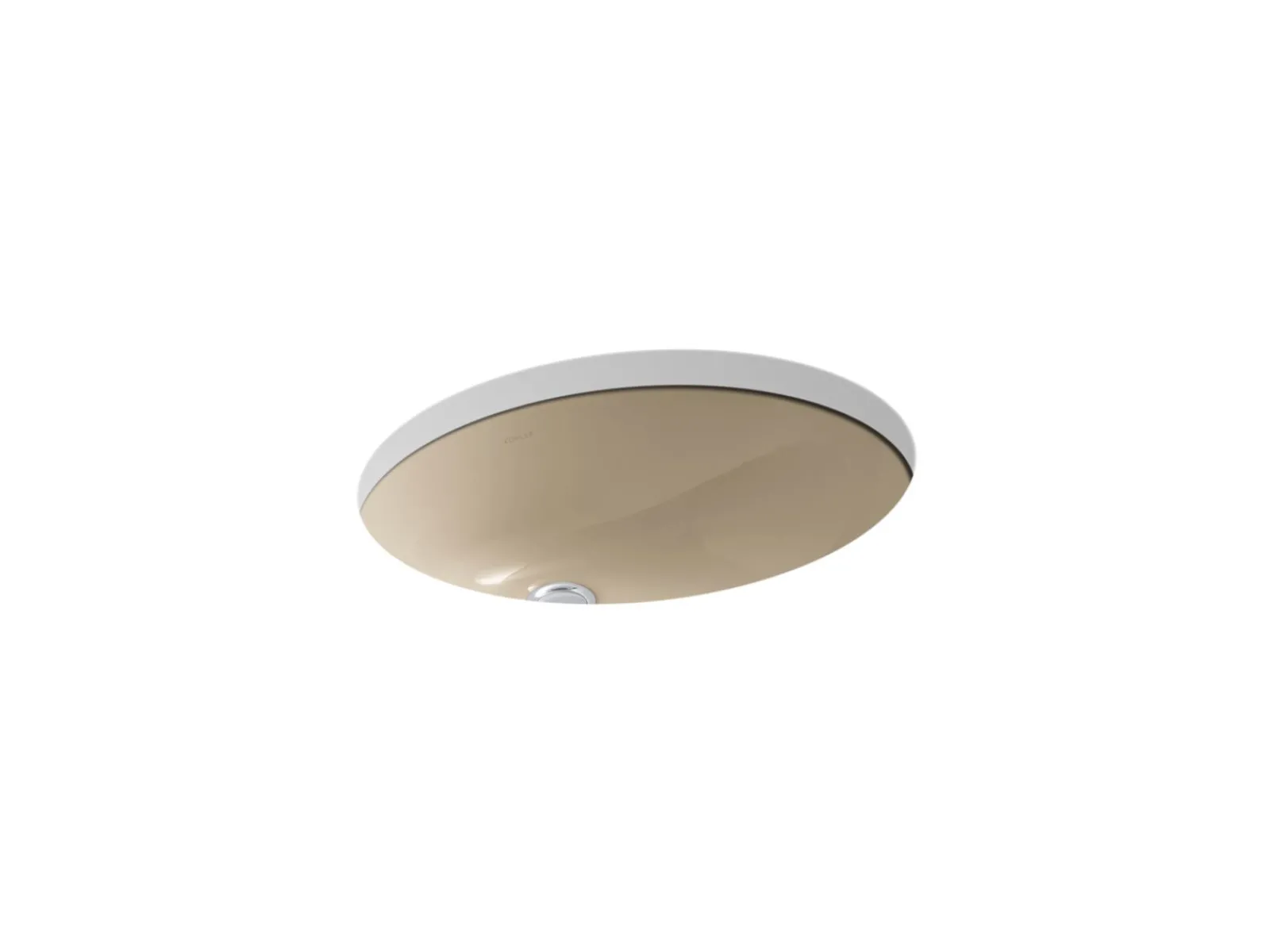19-1/4" oval undermount bathroom sink^Kohler Best