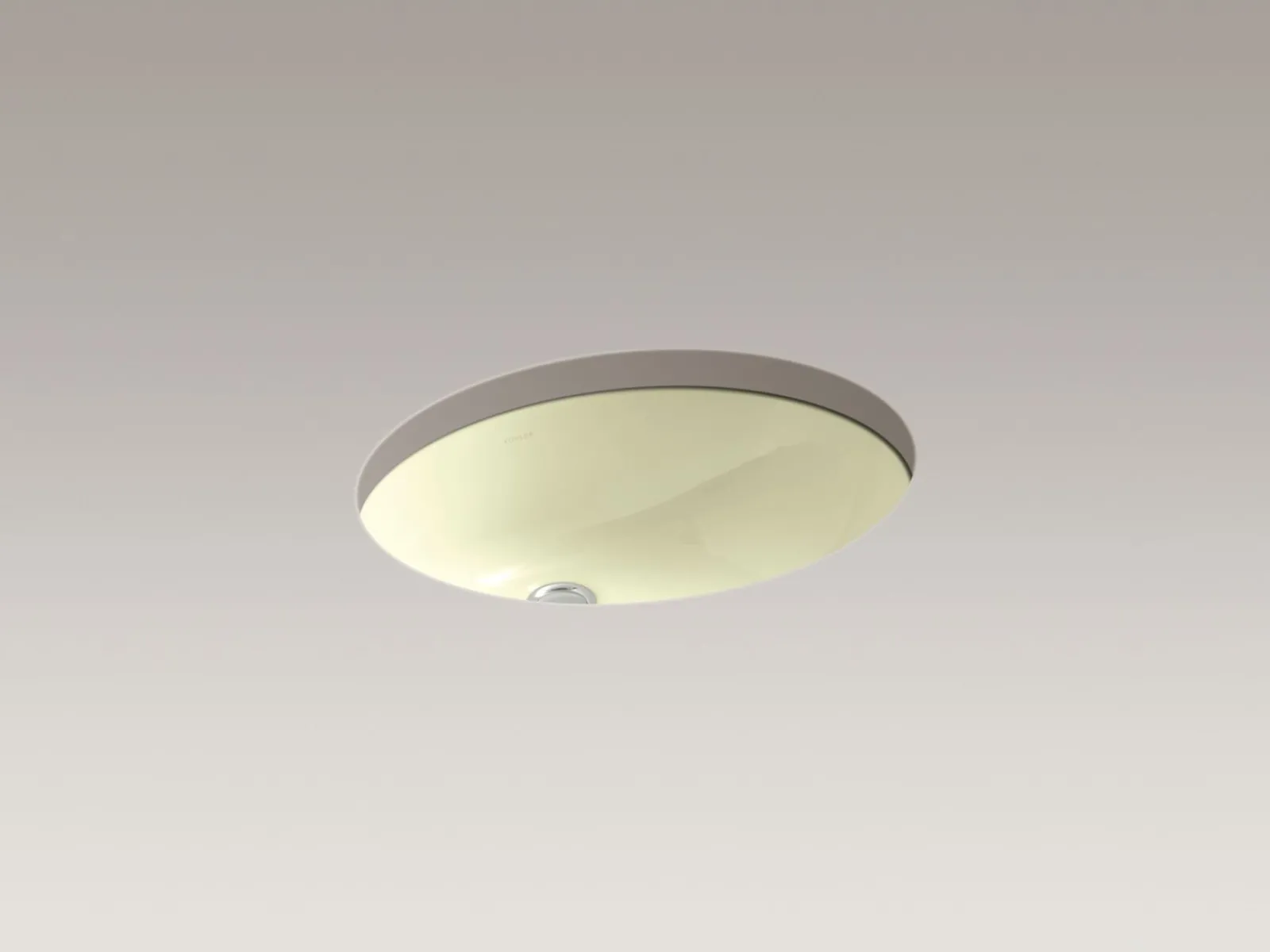 19-1/4" oval undermount bathroom sink^Kohler Best