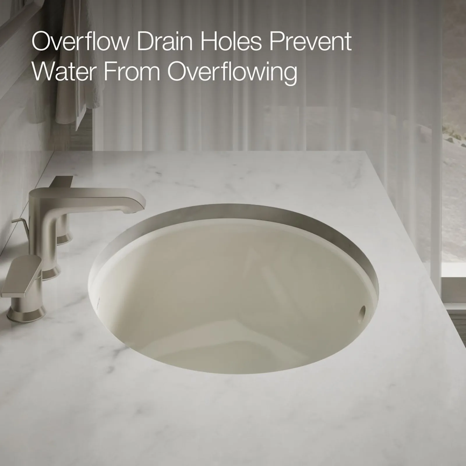 19-1/4" oval undermount bathroom sink^Kohler Best