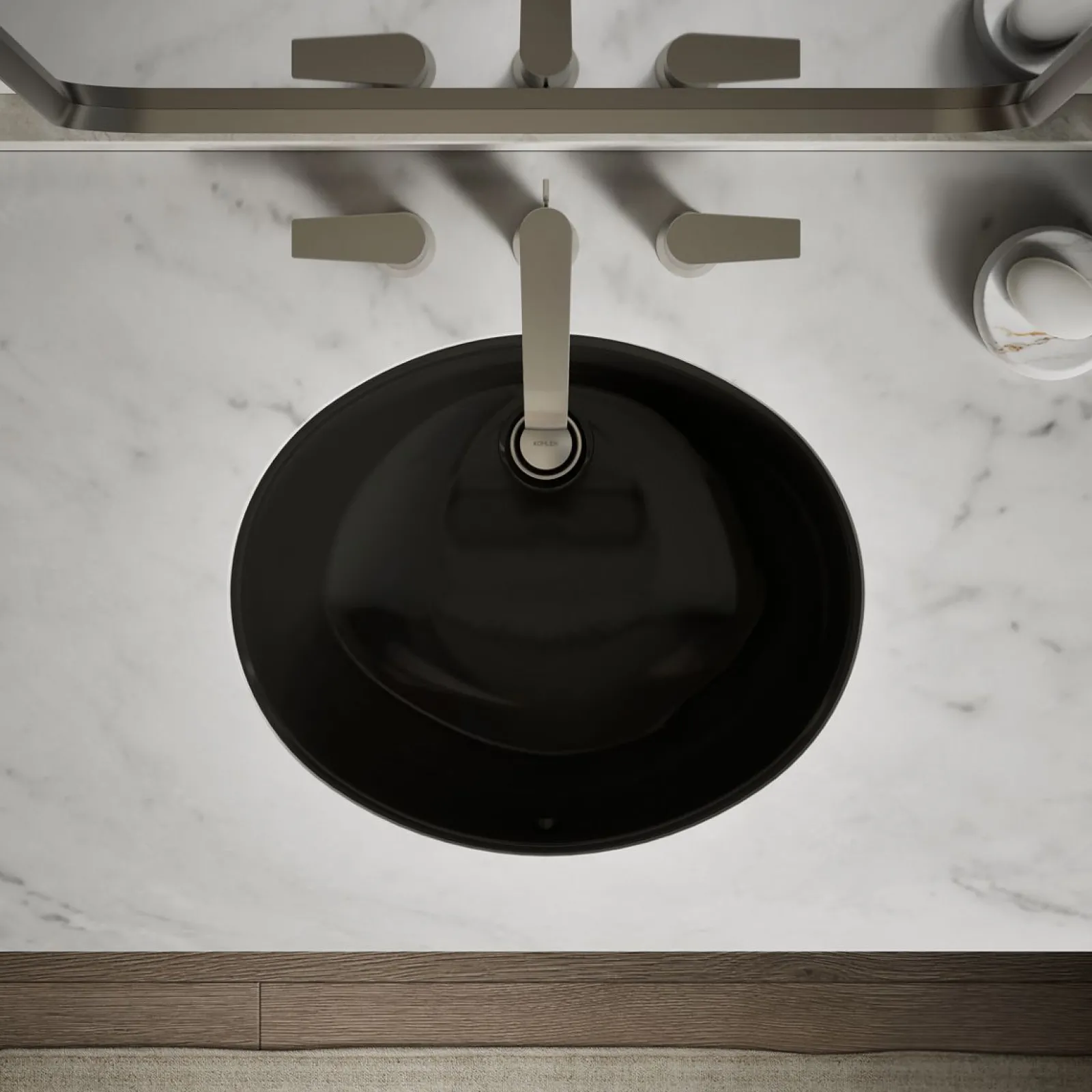 19-1/4" oval undermount bathroom sink^Kohler Best