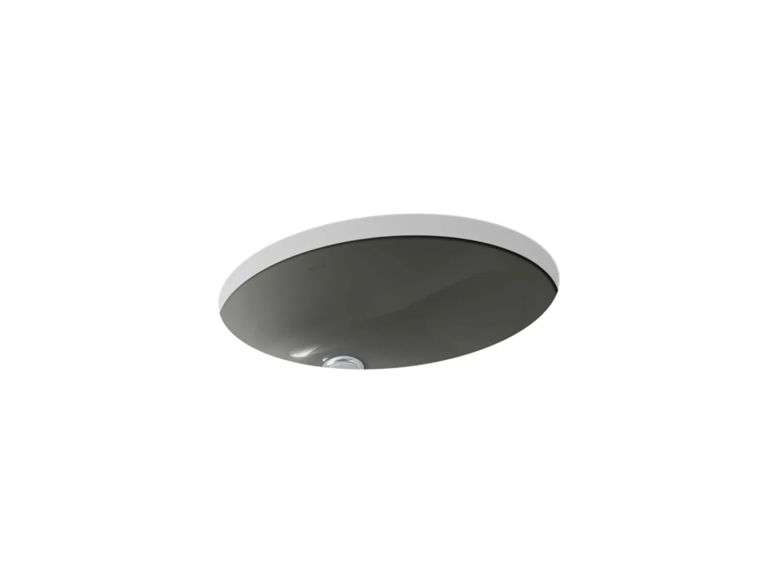 19-1/4" oval undermount bathroom sink^Kohler Best