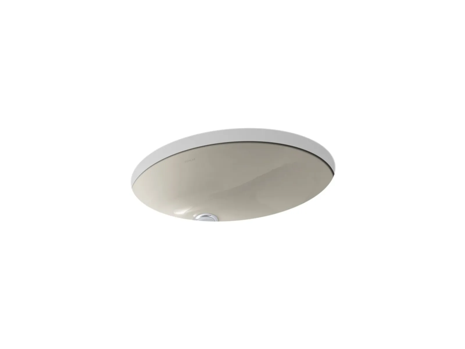 19-1/4" oval undermount bathroom sink^Kohler Best