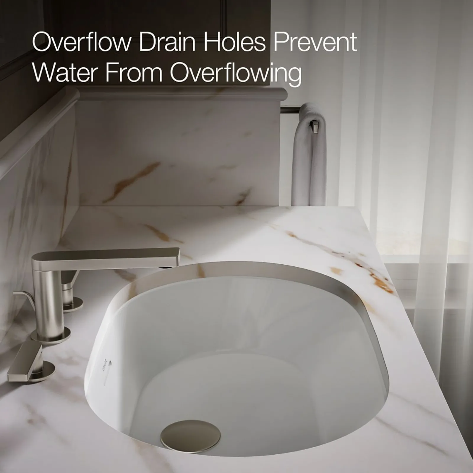 24-1/4" oval undermount bathroom sink^Kohler Online