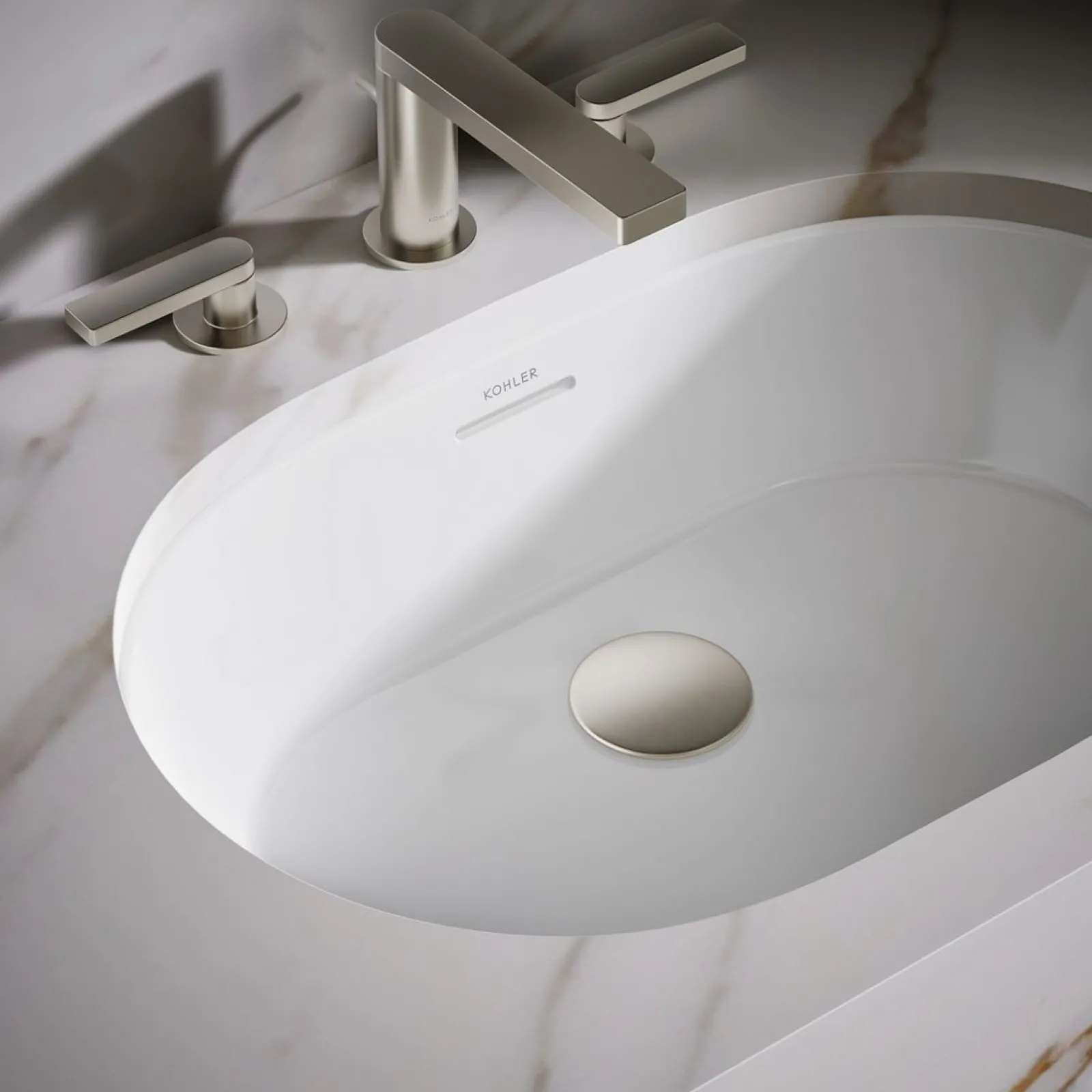 24-1/4" oval undermount bathroom sink^Kohler Online