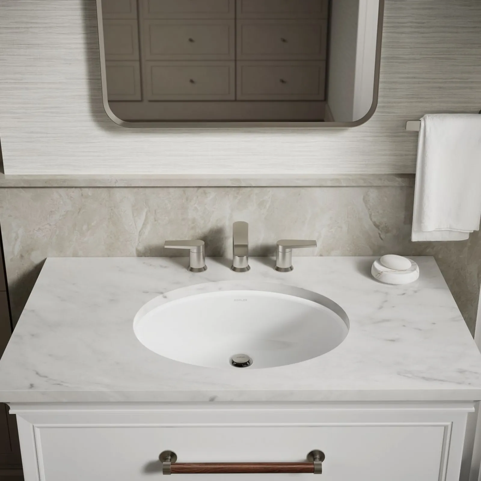 19-1/4" oval undermount bathroom sink^Kohler Sale