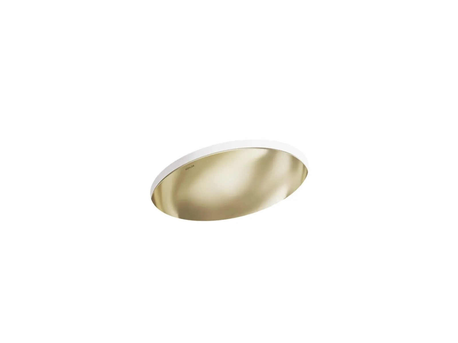 23-1/4" oval undermount bathroom sink, no overflow^Kohler Online