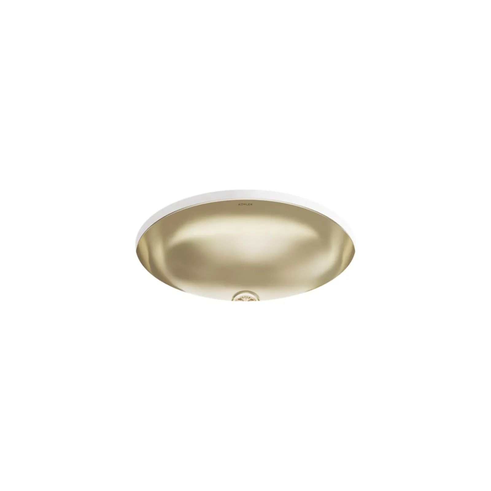 23-1/4" oval undermount bathroom sink, no overflow^Kohler Online