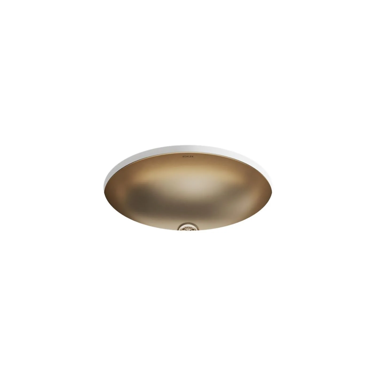 23-1/4" oval undermount bathroom sink, no overflow^Kohler Online