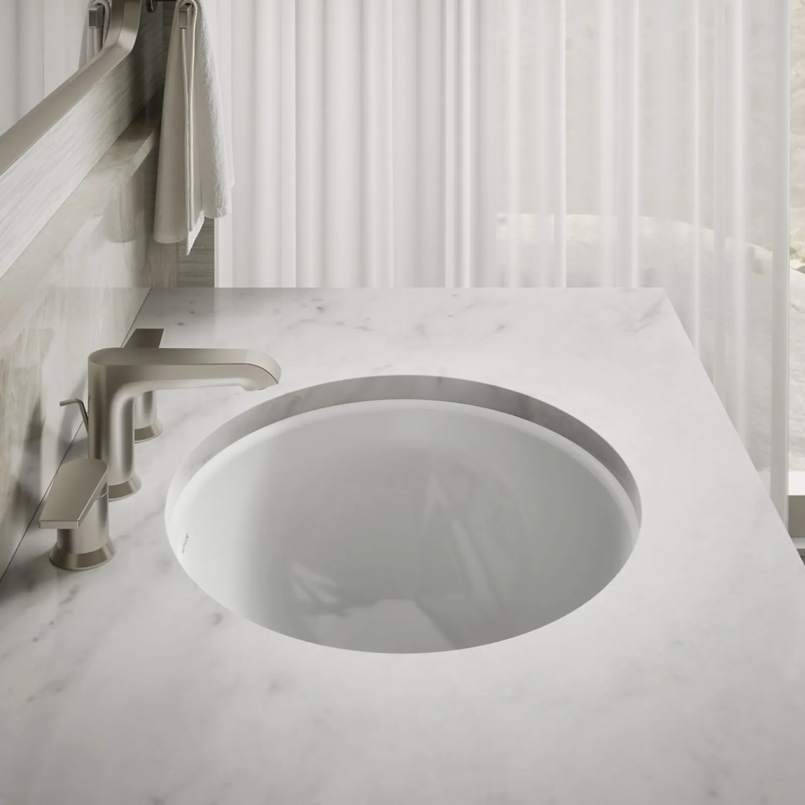 19-1/4" oval undermount bathroom sink, no overflow^Kohler Discount