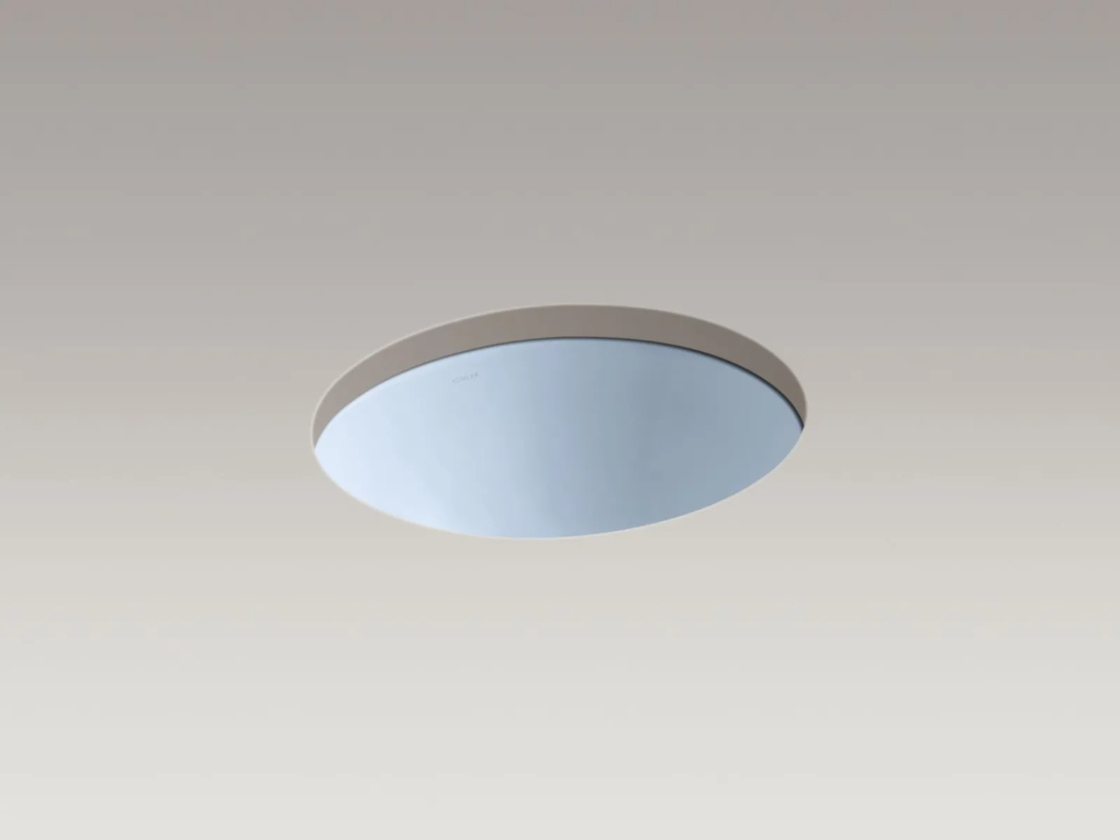 19-1/4" oval undermount bathroom sink, no overflow^Kohler Discount