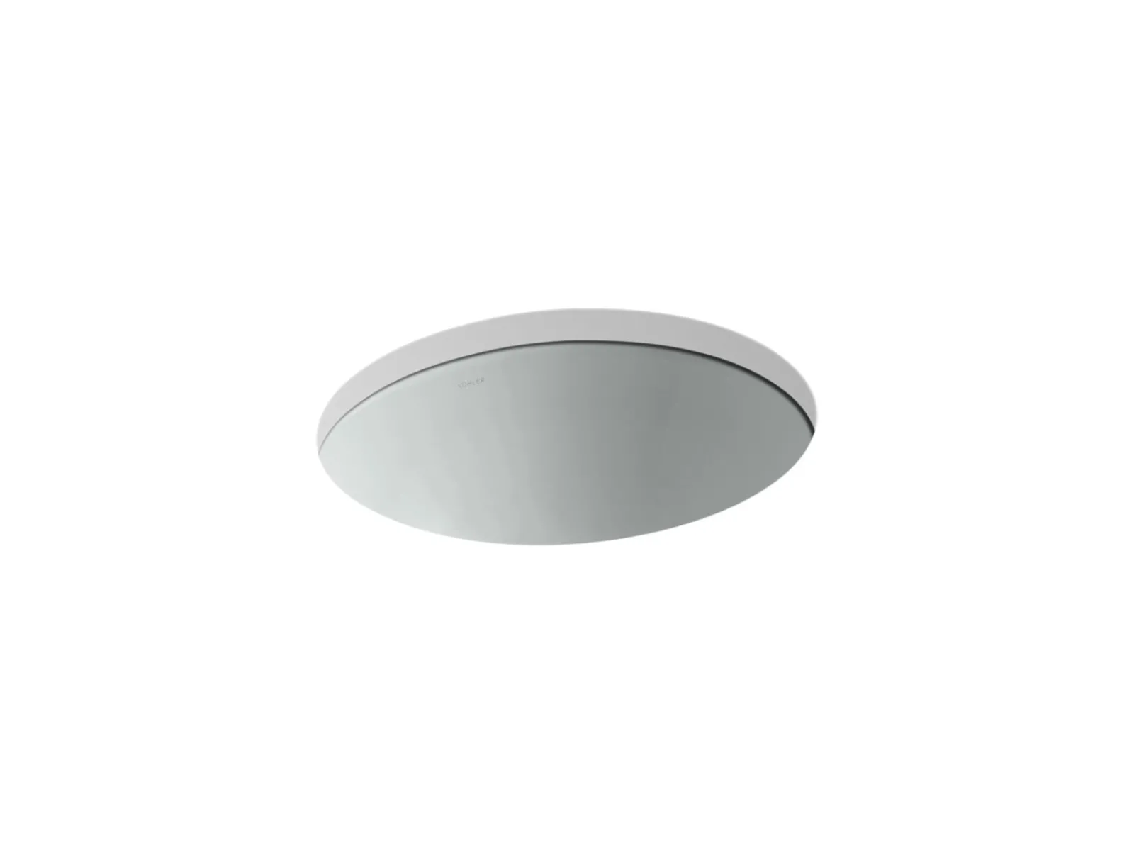 19-1/4" oval undermount bathroom sink, no overflow^Kohler Discount