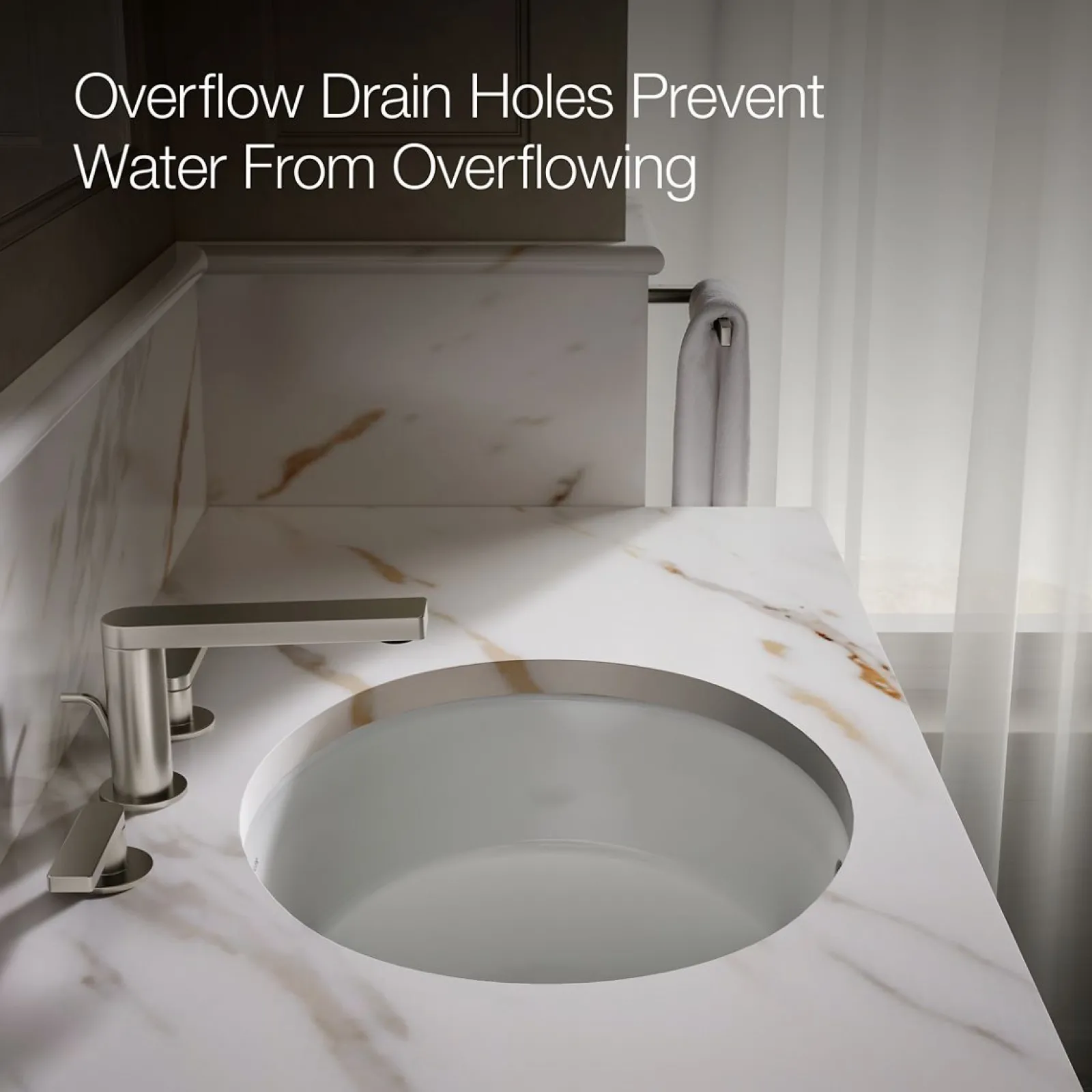 19-1/4" oval undermount bathroom sink^Kohler Online