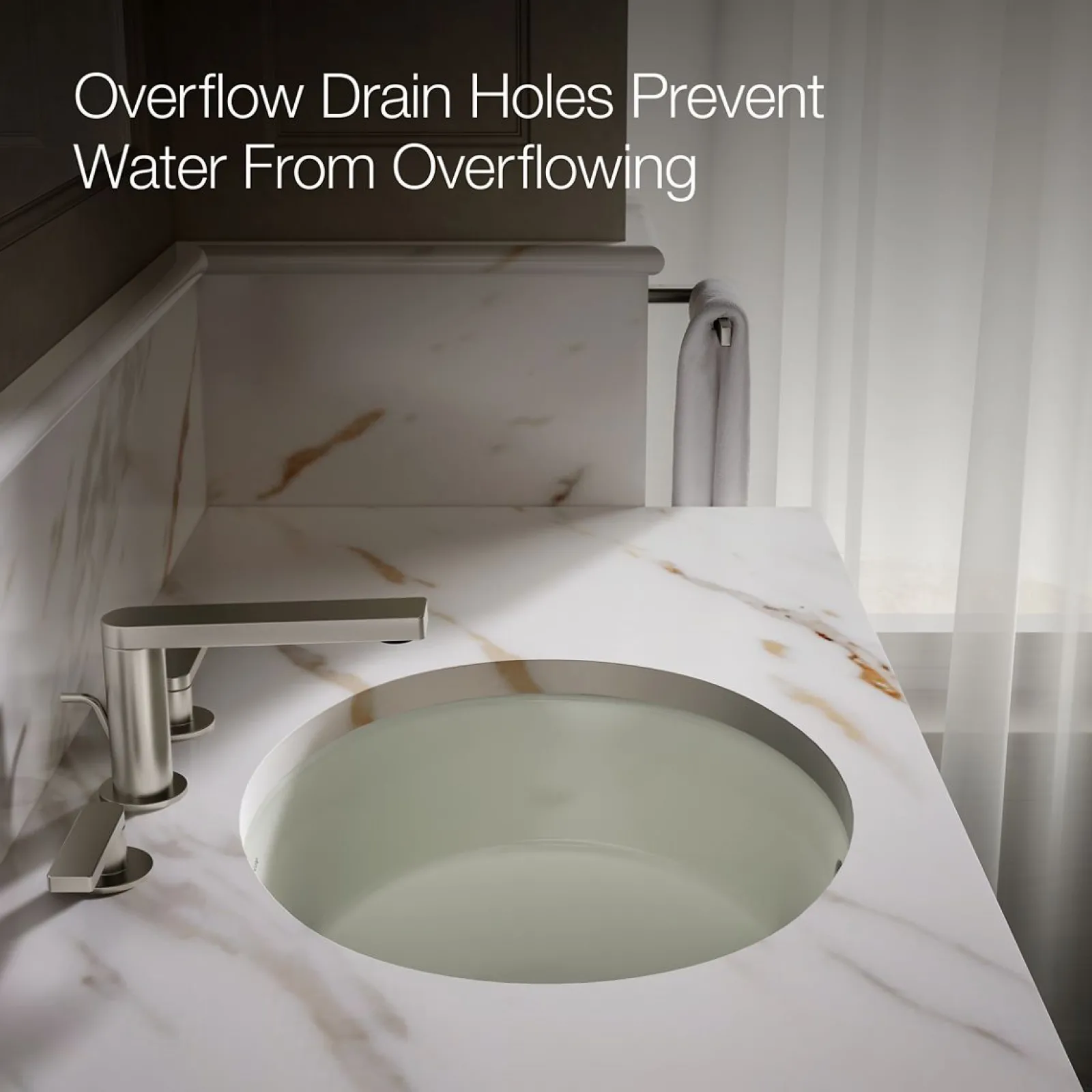 19-1/4" oval undermount bathroom sink^Kohler Online