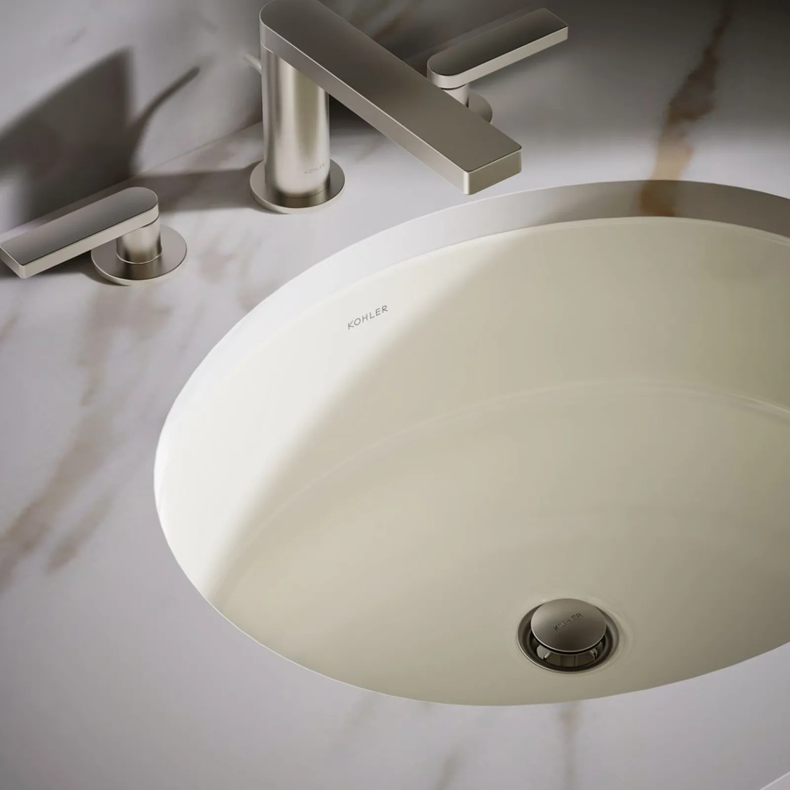 19-1/4" oval undermount bathroom sink^Kohler Online