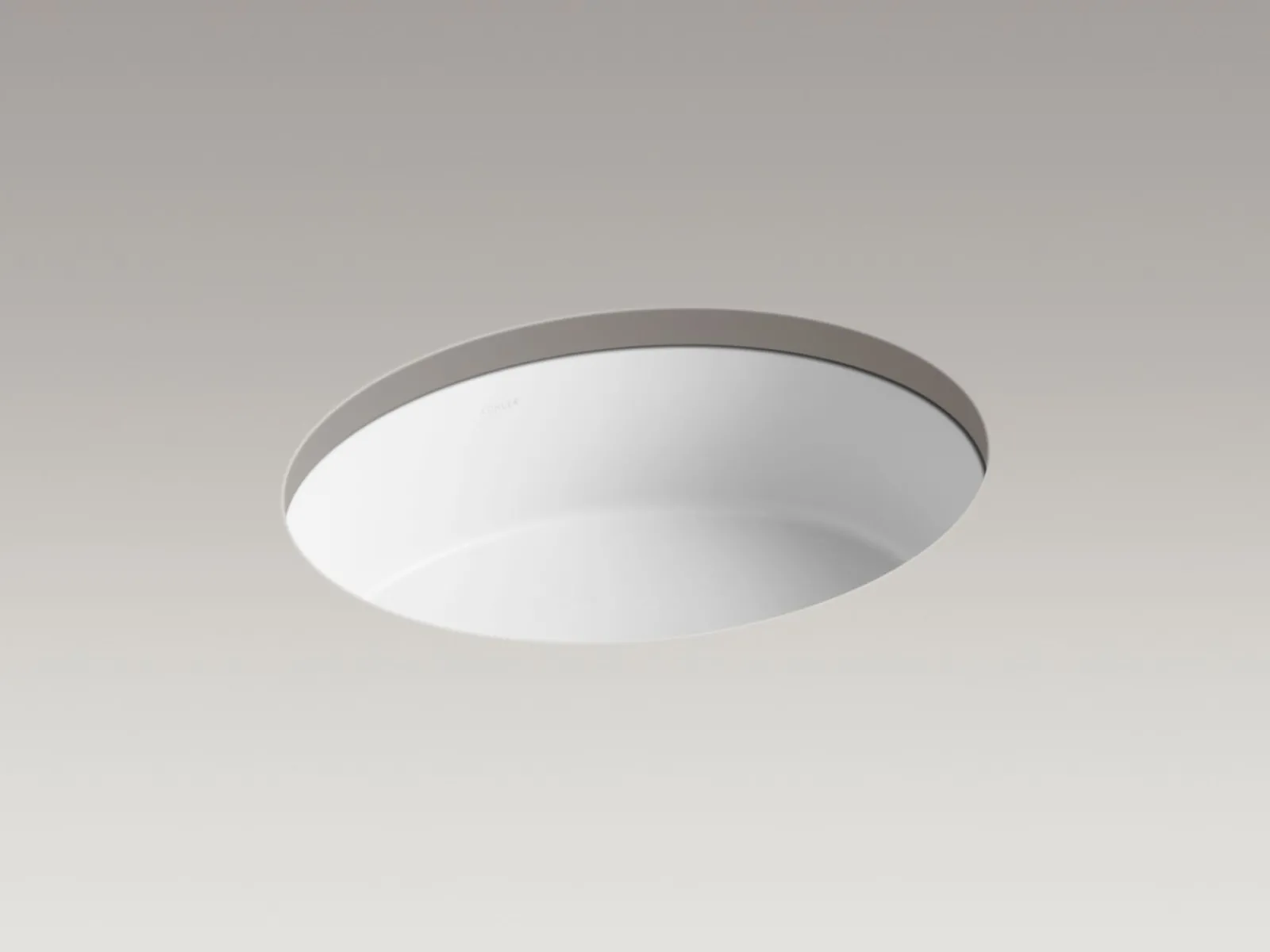19-1/4" oval undermount bathroom sink^Kohler Online