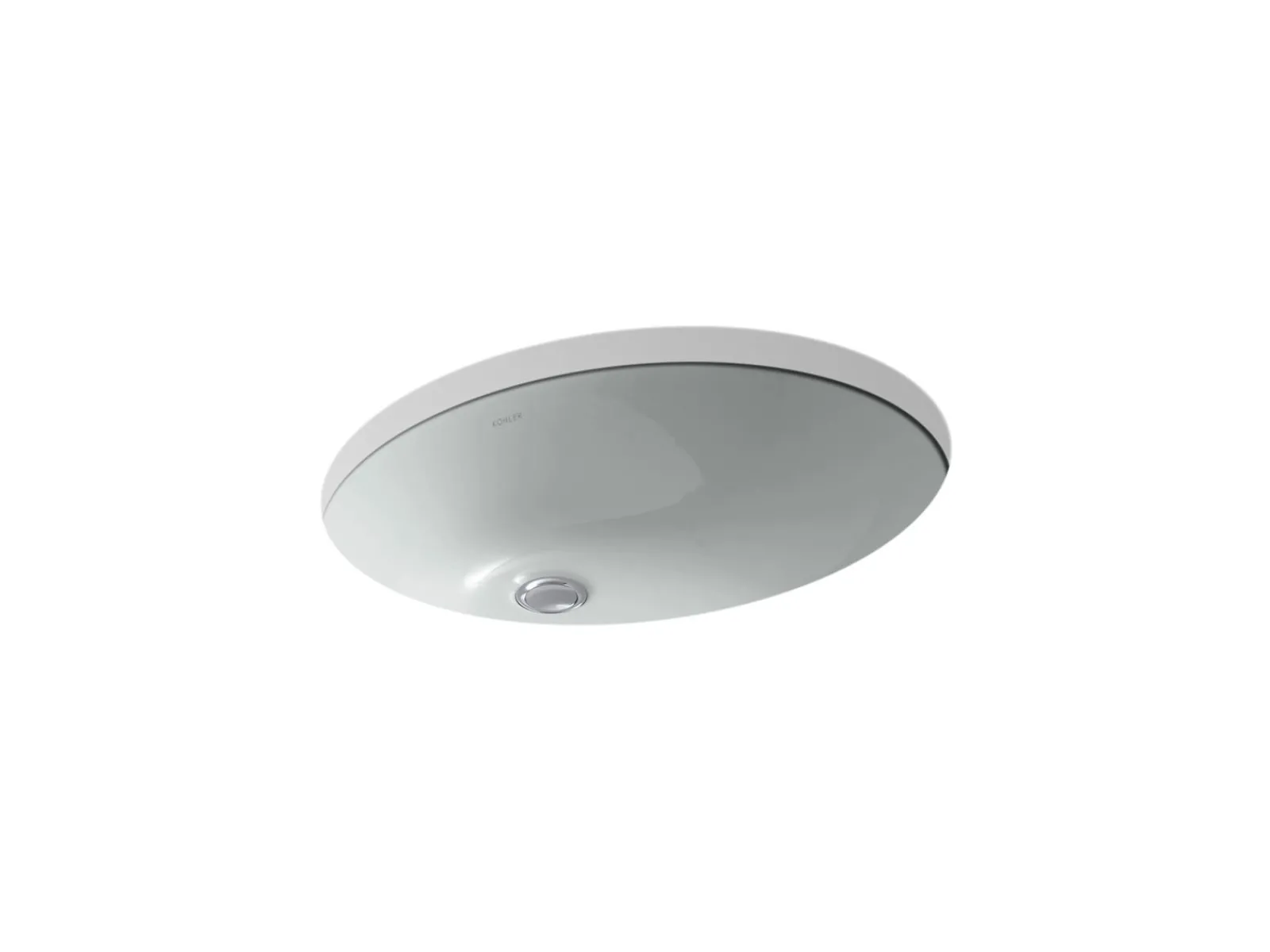 21-1/4" oval undermount bathroom sink^Kohler Hot