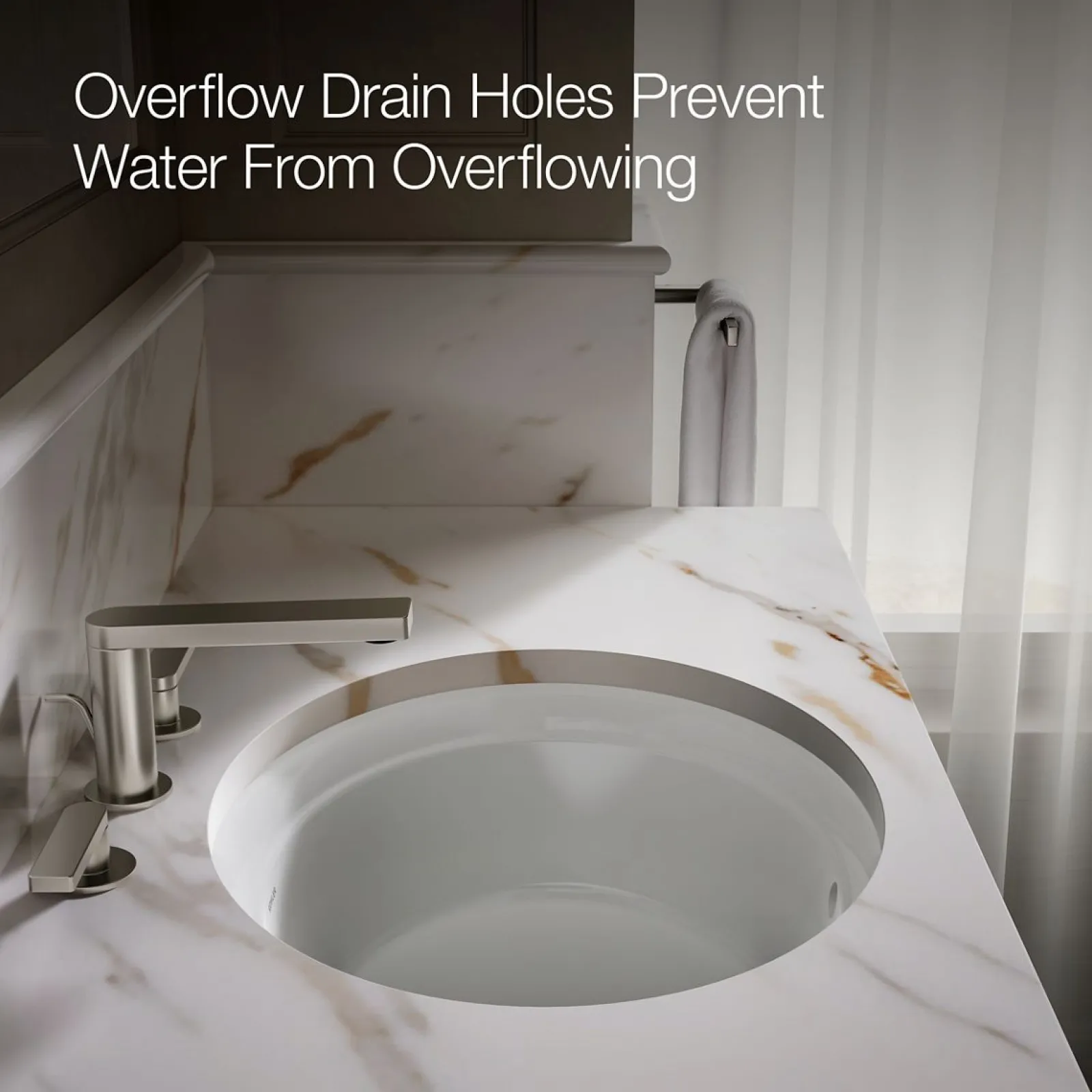 21-1/4" oval undermount bathroom sink^Kohler New
