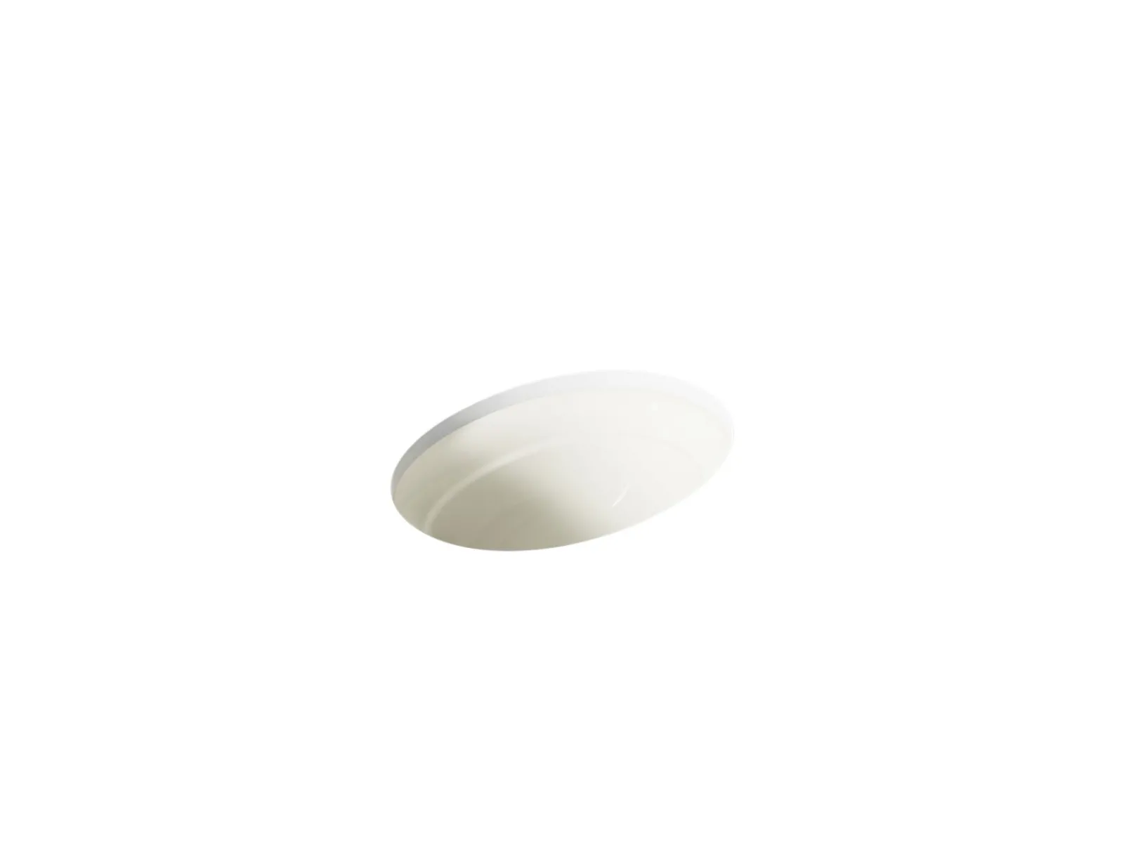 20-3/4" oval undermount bathroom sink, no overflow^Kohler Discount