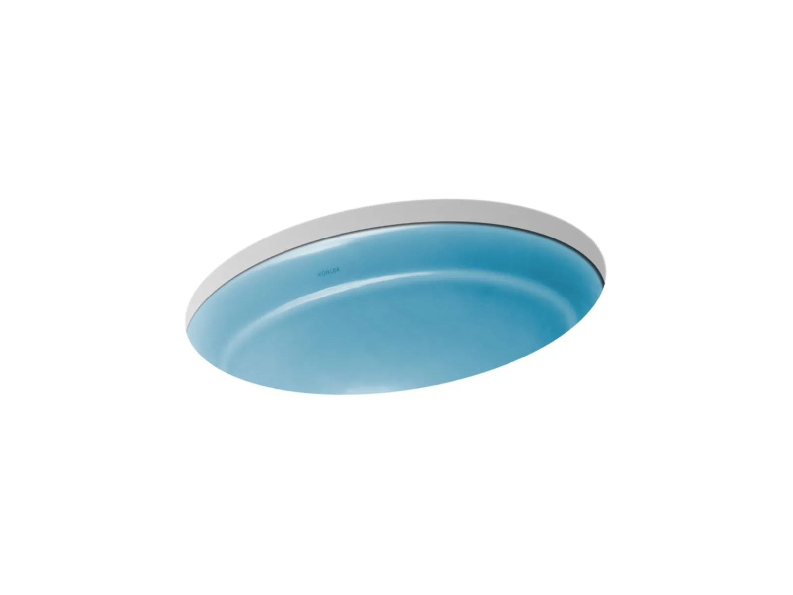 20-3/4" oval undermount bathroom sink, no overflow^Kohler Discount