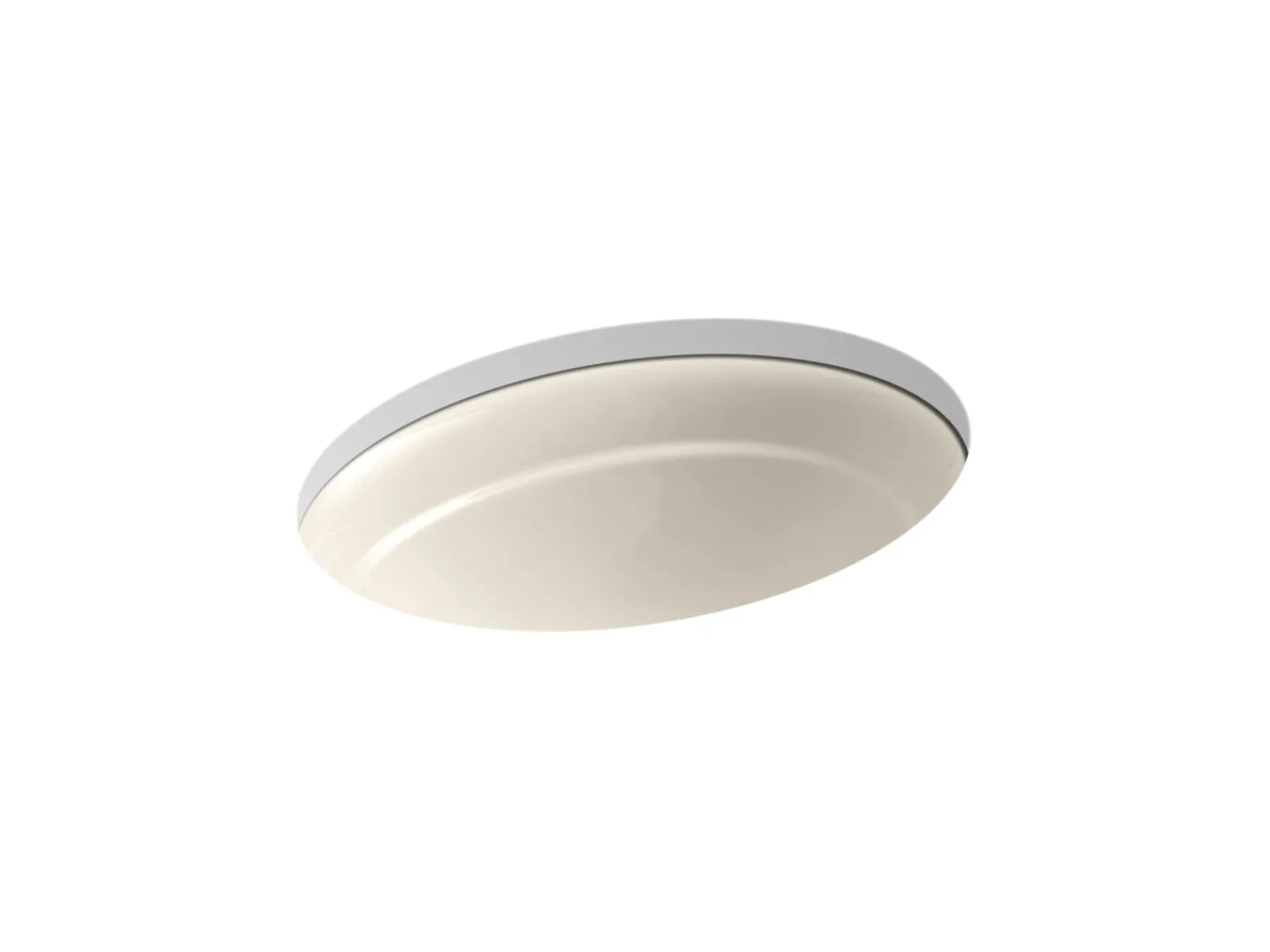 20-3/4" oval undermount bathroom sink, no overflow^Kohler Discount