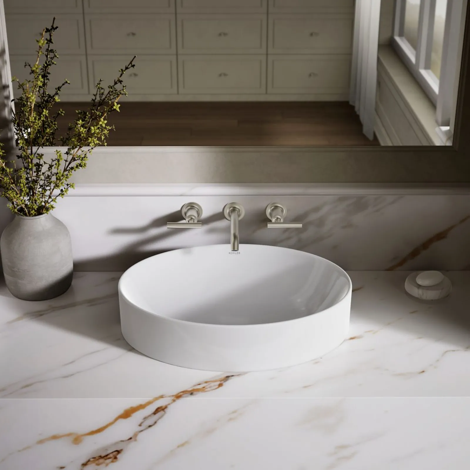 20" oval vessel bathroom sink^Kohler Discount