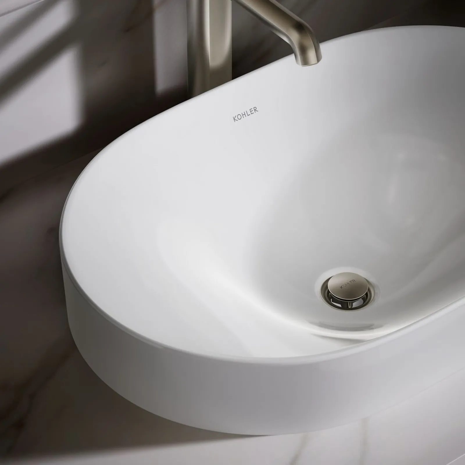 22-3/4" oval vessel bathroom sink^Kohler Sale