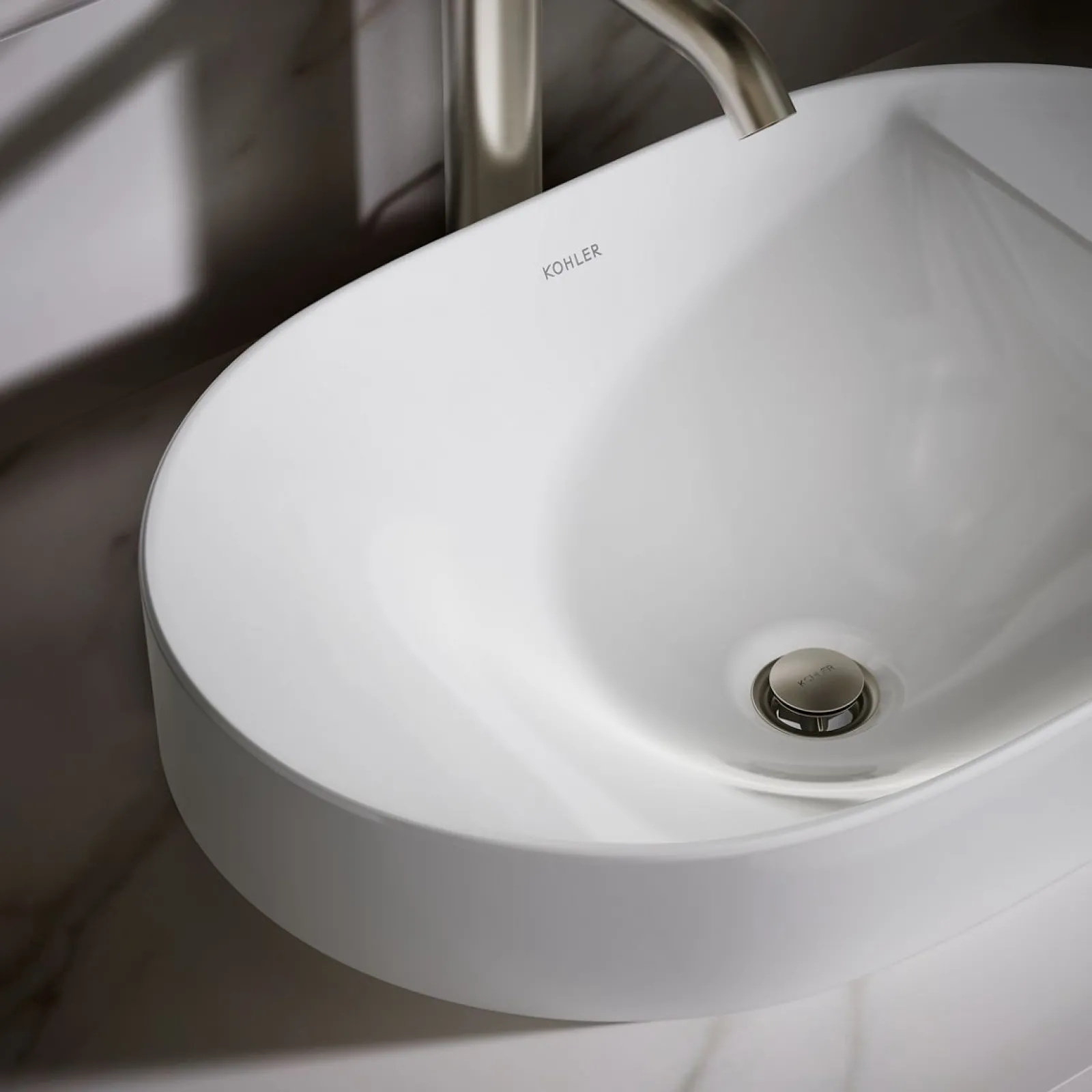 22-3/4" oval vessel bathroom sink^Kohler Best