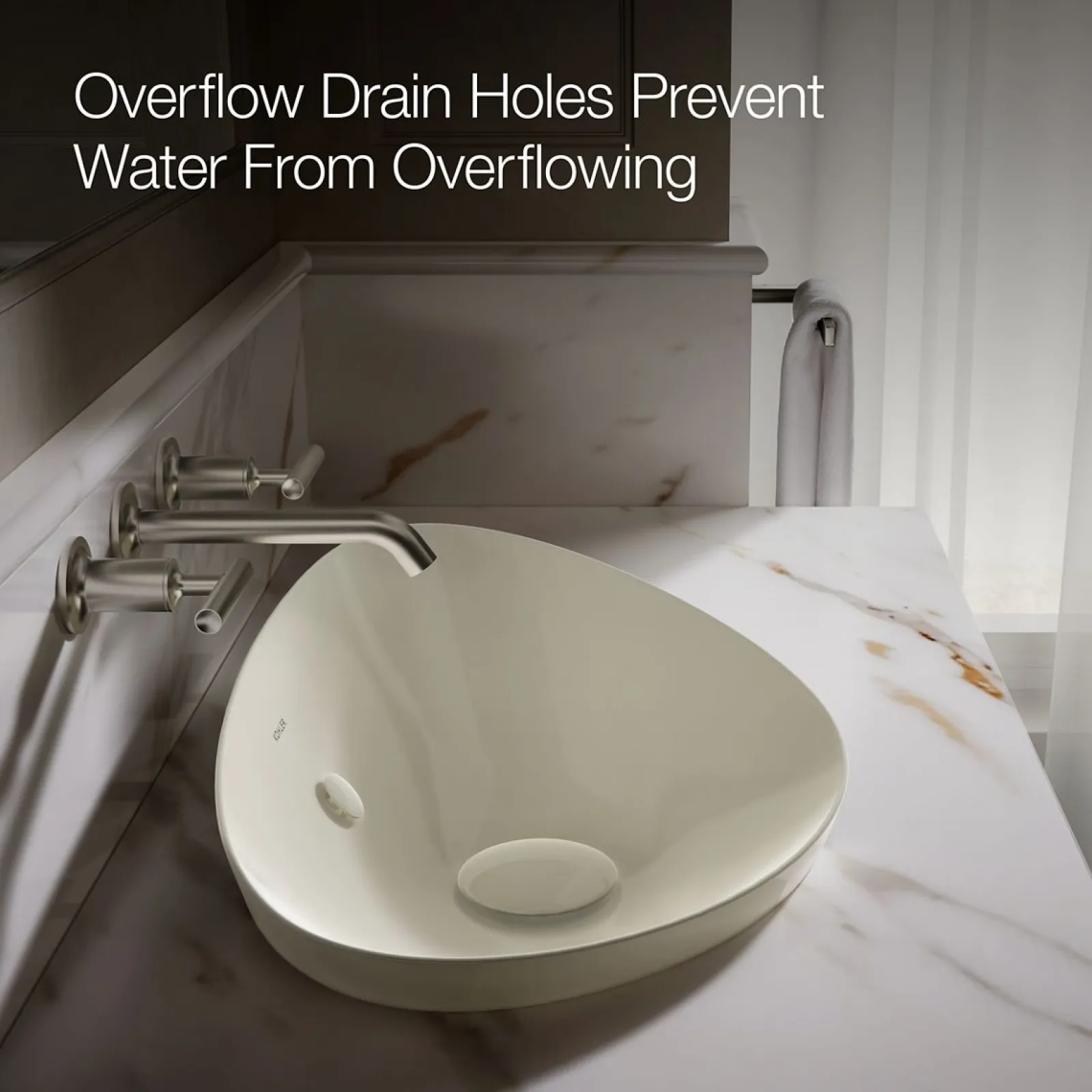 21" oval vessel bathroom sink^Kohler Best
