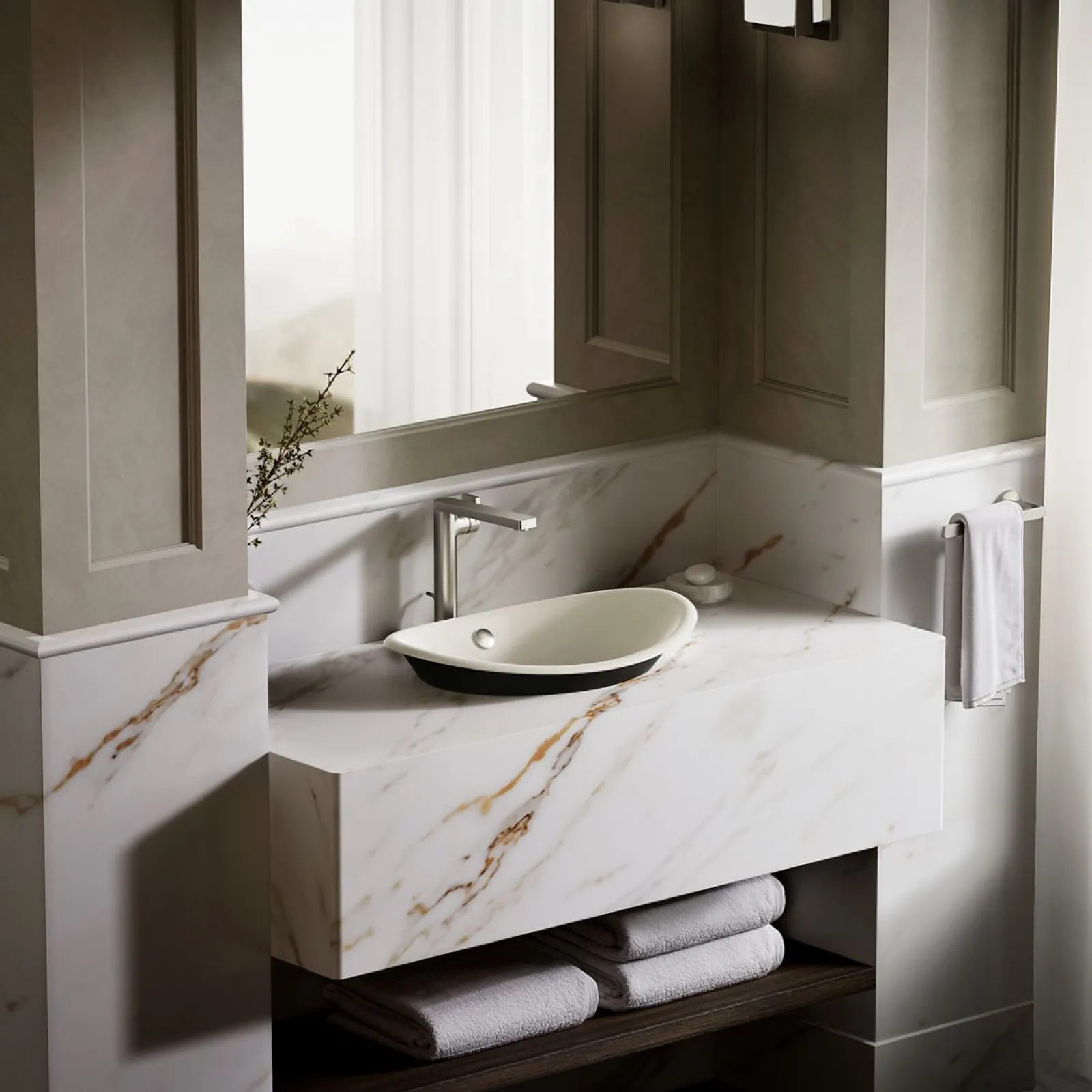 20-3/4" oval vessel bathroom sink^Kohler Best