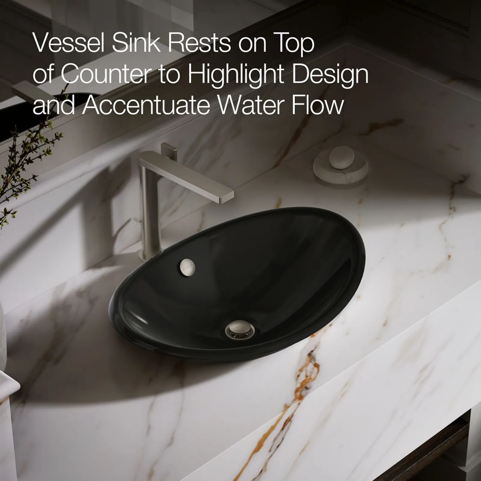 20-3/4" oval vessel bathroom sink^Kohler Discount