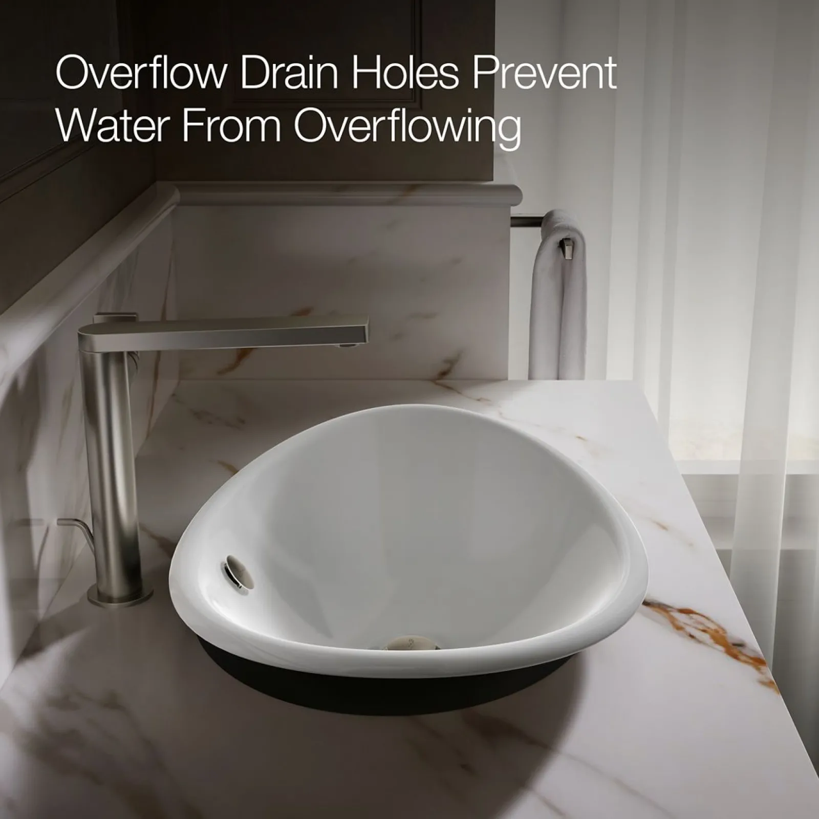 20-3/4" oval vessel bathroom sink^Kohler Discount