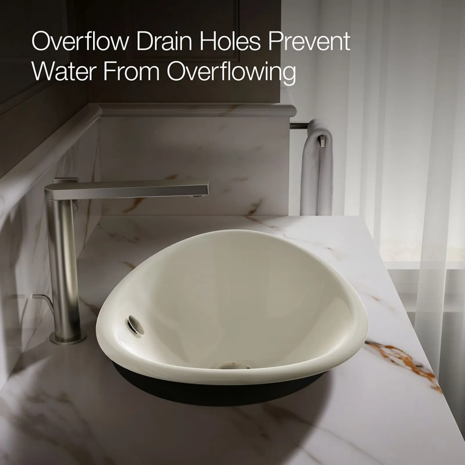20-3/4" oval vessel bathroom sink^Kohler Discount