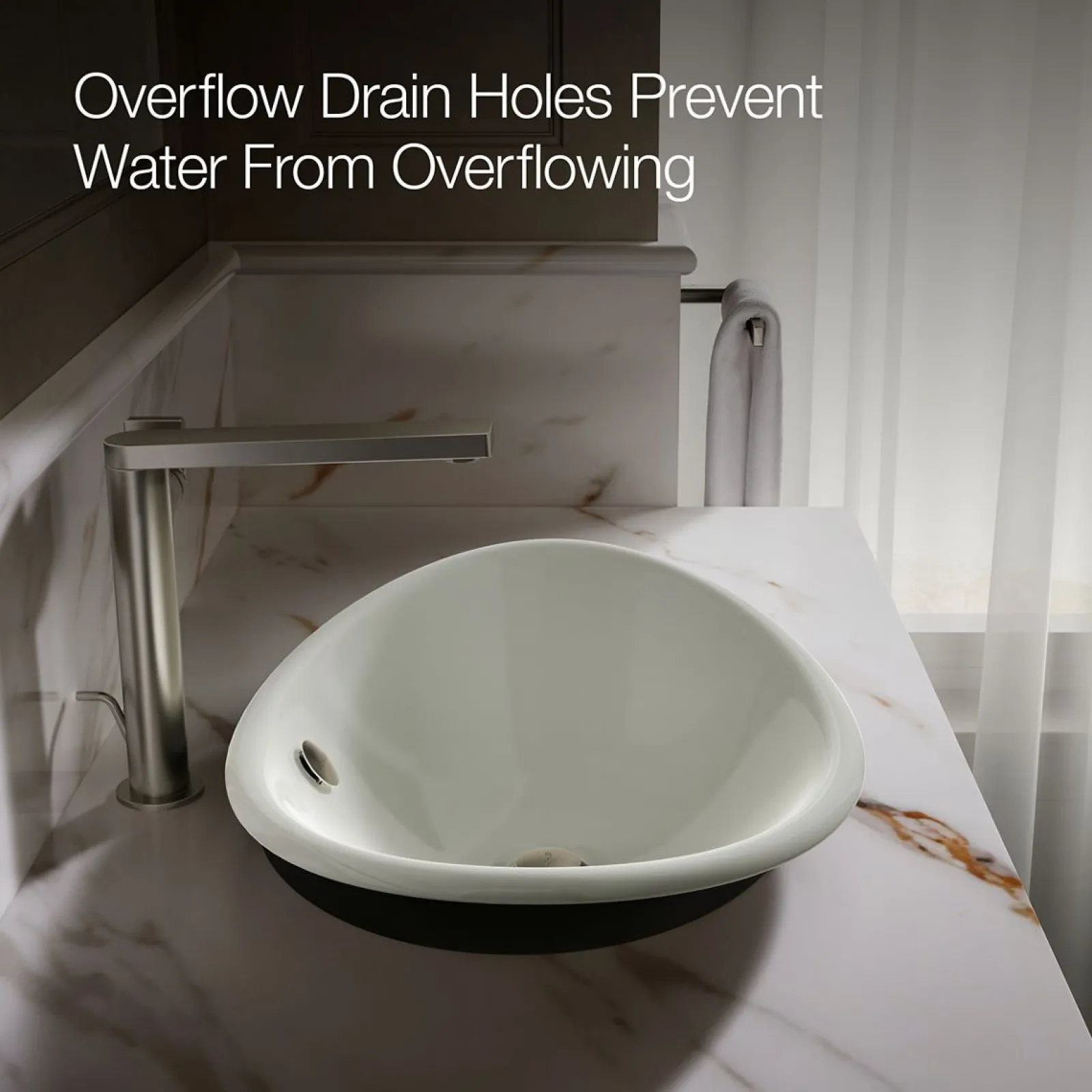 20-3/4" oval vessel bathroom sink^Kohler Discount