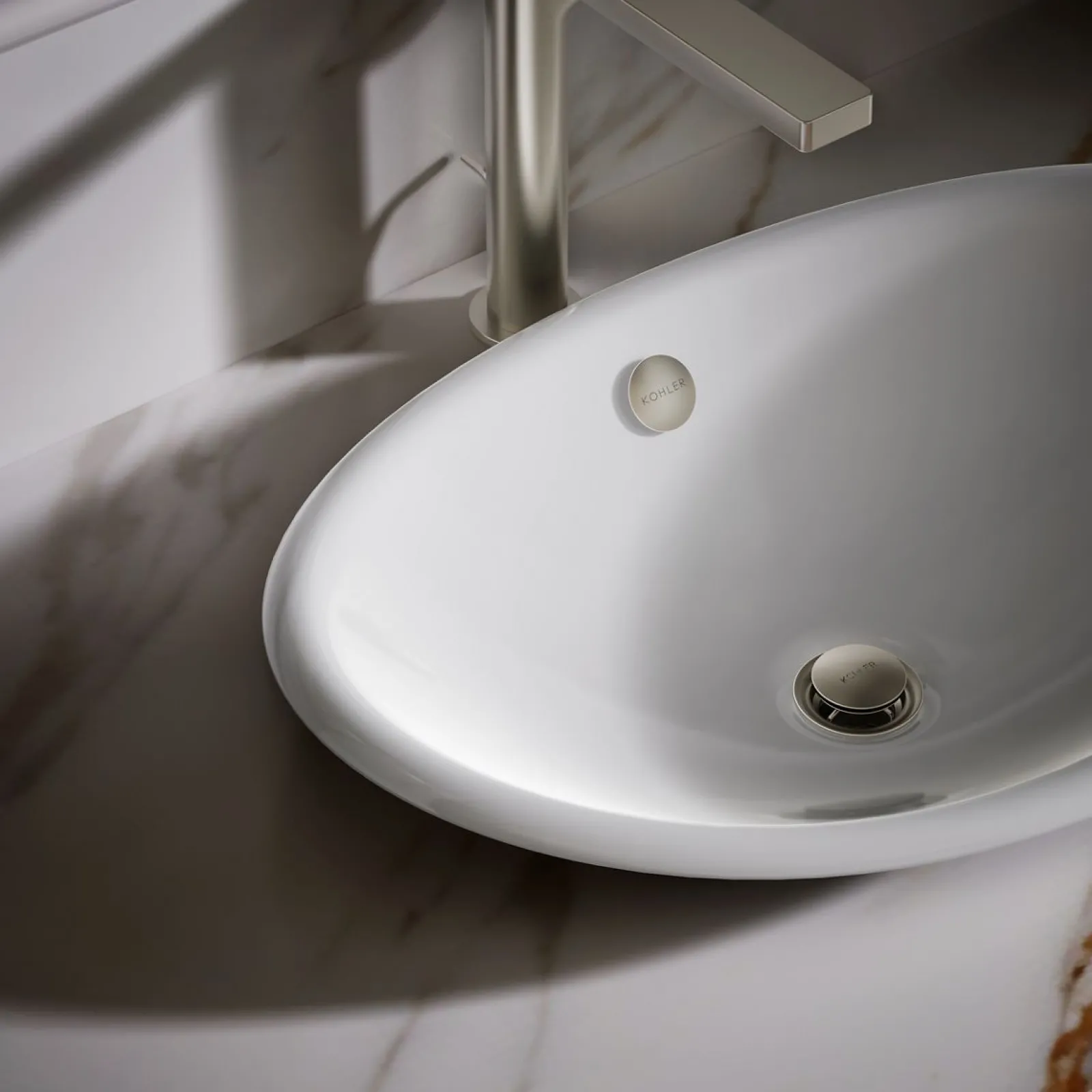 20-3/4" oval vessel bathroom sink^Kohler Discount