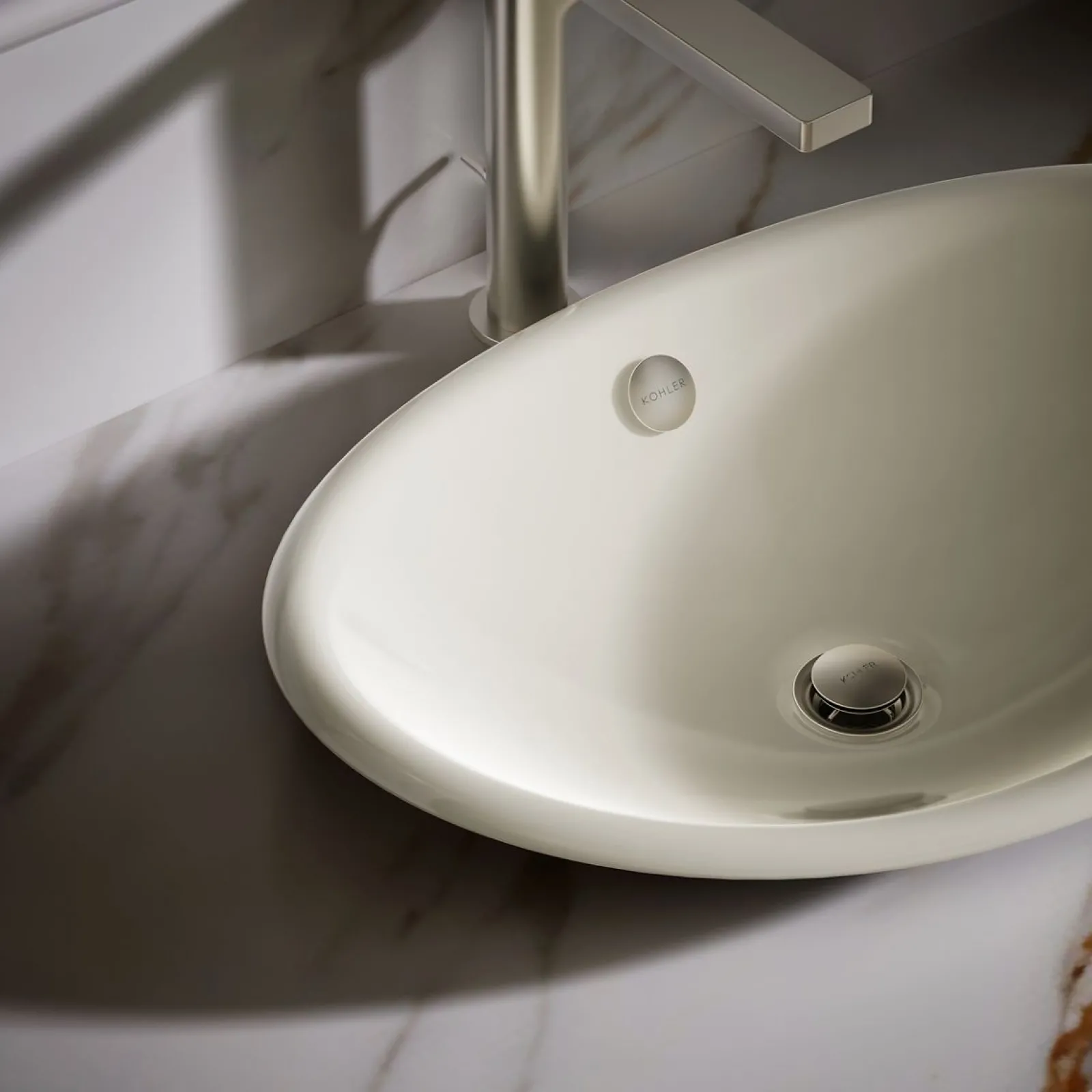 20-3/4" oval vessel bathroom sink^Kohler Discount