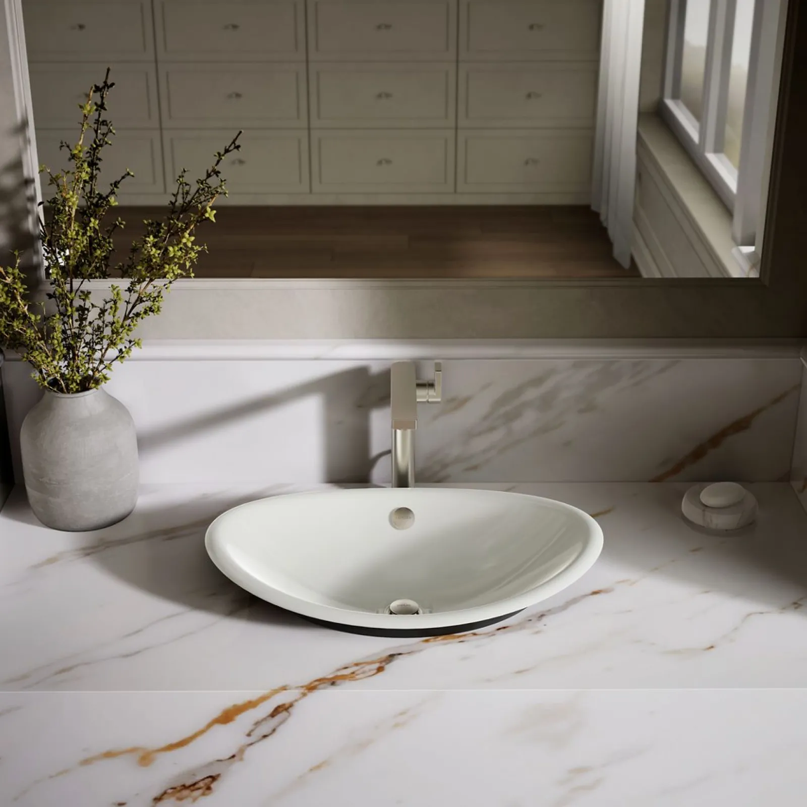 20-3/4" oval vessel bathroom sink^Kohler Discount