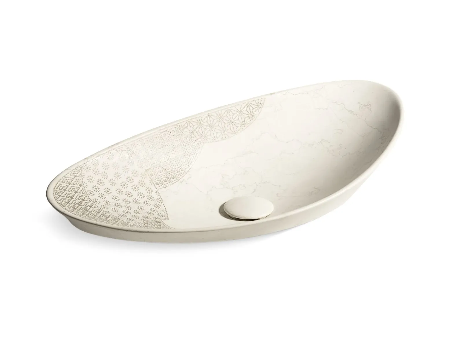 28" oval vessel bathroom sink, no overflow^Kohler Discount