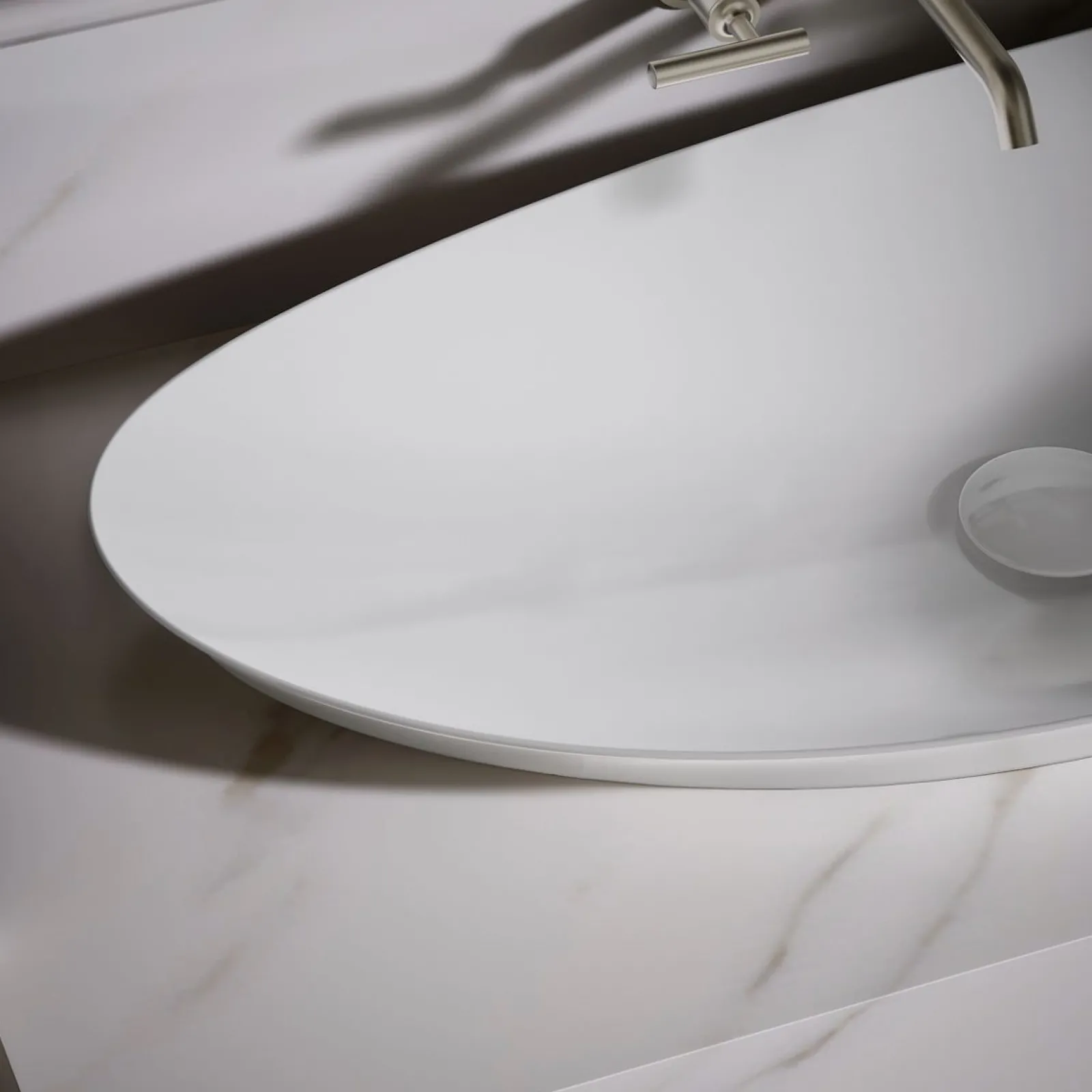 38-1/2" oval vessel bathroom sink, no overflow^Kohler Discount