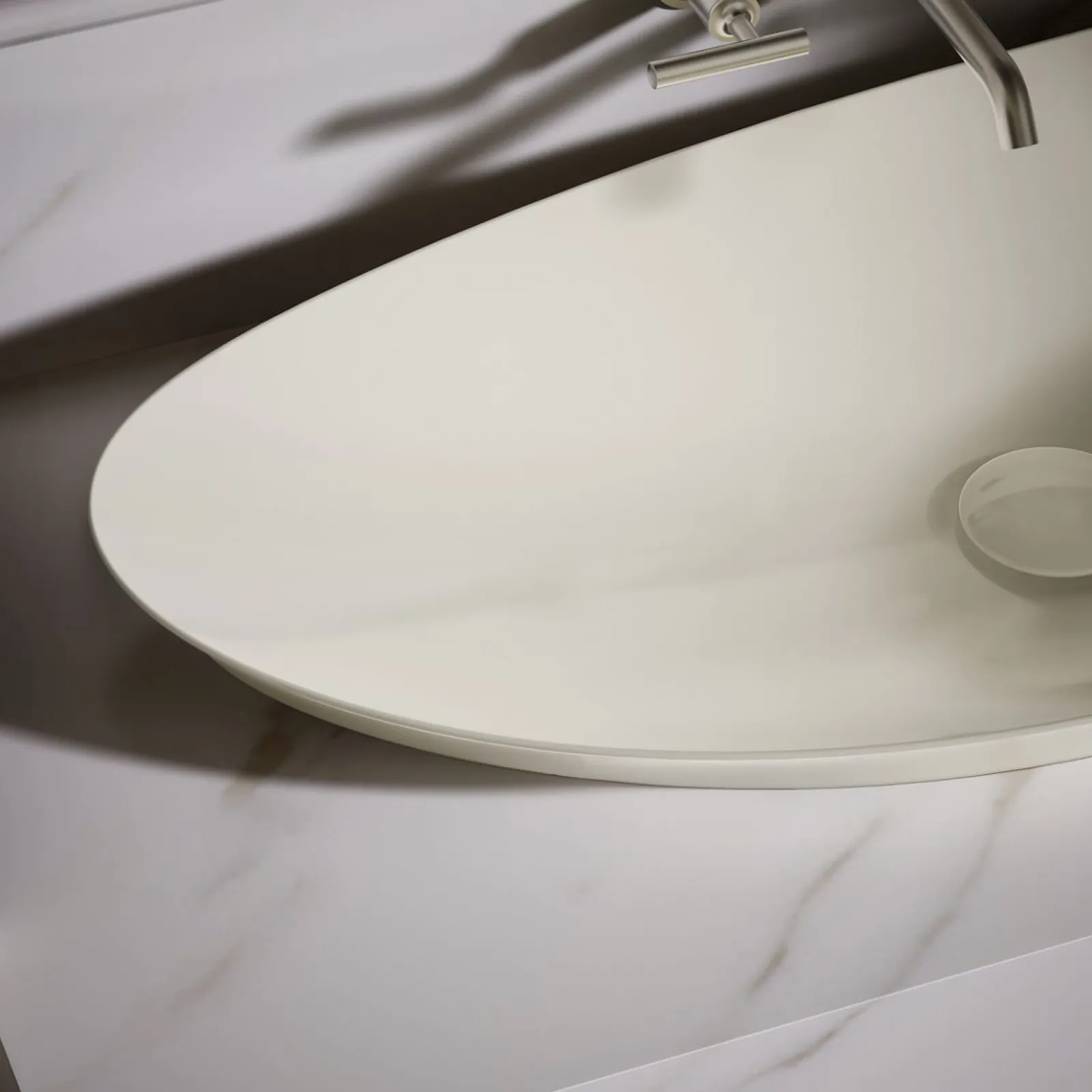38-1/2" oval vessel bathroom sink, no overflow^Kohler Discount