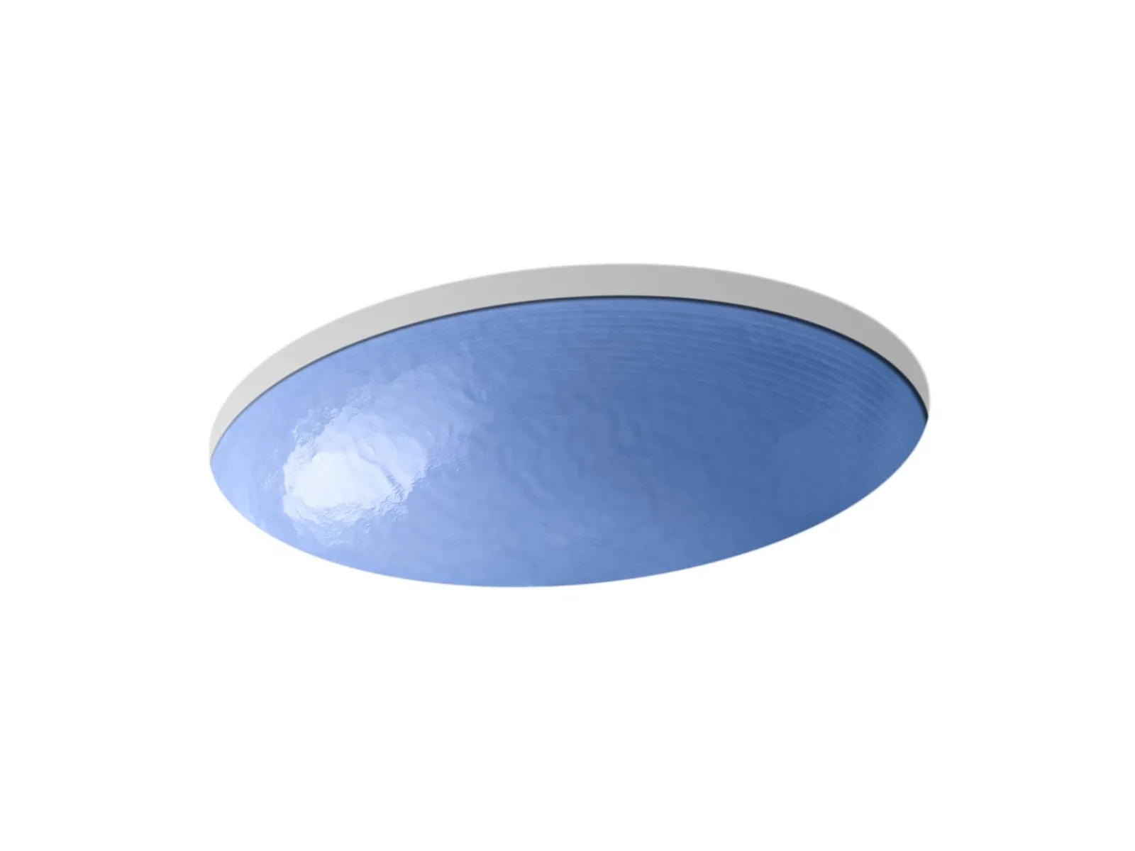 19" oval wall-mount/undermount bathroom sink, no overflow^Kohler Best
