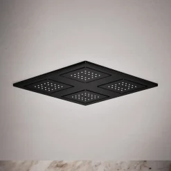 Overhead shower panel with four 22-nozzle sprayheads^Kohler