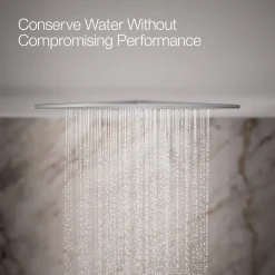 Overhead shower panel with four 22-nozzle sprayheads^Kohler