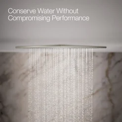 Overhead shower panel with four 22-nozzle sprayheads^Kohler
