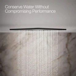 Overhead shower panel with four 22-nozzle sprayheads^Kohler