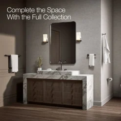 Pivoting toilet paper holder^Kohler New