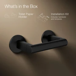 Pivoting toilet paper holder^Kohler New