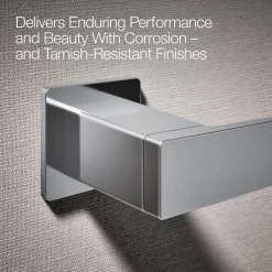 Pivoting toilet paper holder^Kohler New