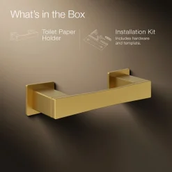 Pivoting toilet paper holder^Kohler New