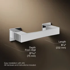 Pivoting toilet paper holder^Kohler New