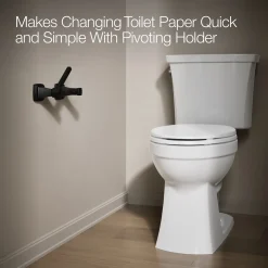 Pivoting toilet paper holder^Kohler Outlet